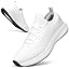 Men's lightweight slip-on walking shoes with anti-slip and breathable properties, suitable for running, comfortable for tennis exercises, fitness and sports. With laces.