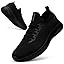 Men's lightweight slip-on walking shoes with anti-slip and breathable properties, suitable for running, comfortable for tennis exercises, fitness and sports. With laces.